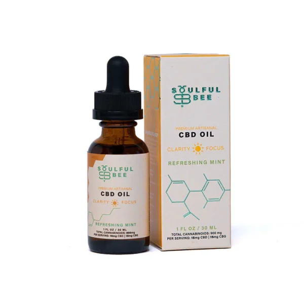 Soulful Bee -- Focus Tincture -- CBD+CBG