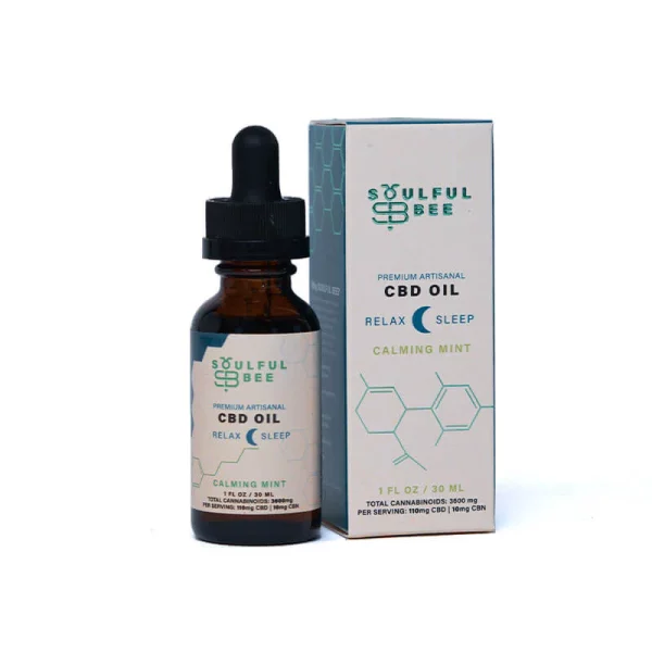 Soulful Bee -- Sleep Tincture -- CBD+CBN